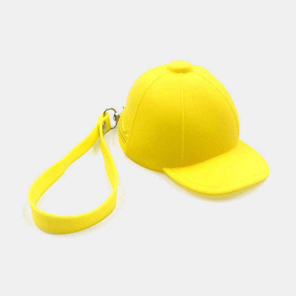 Silicon Hat Coin Purse With Strap - Madeline Love - Flyclothing LLC