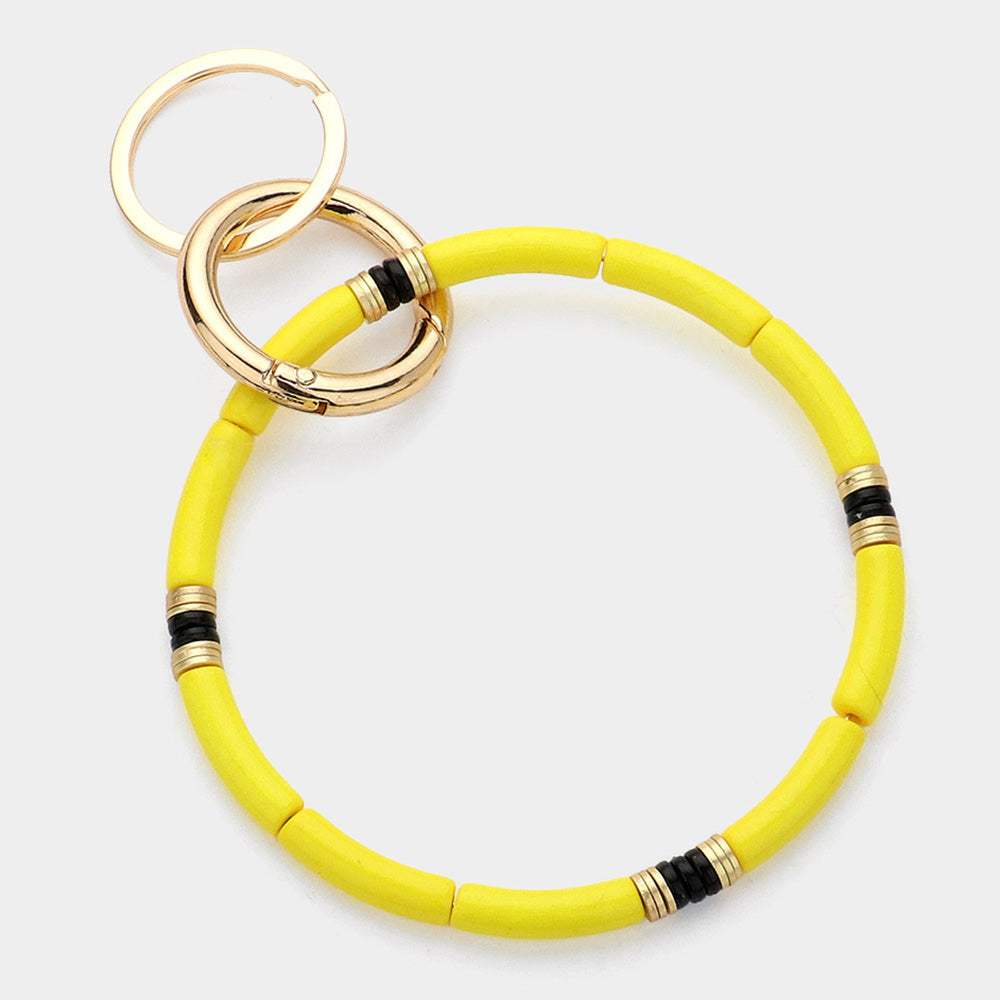 Resin Bangle Keychain / Bracelet - Madeline Love - Flyclothing LLC