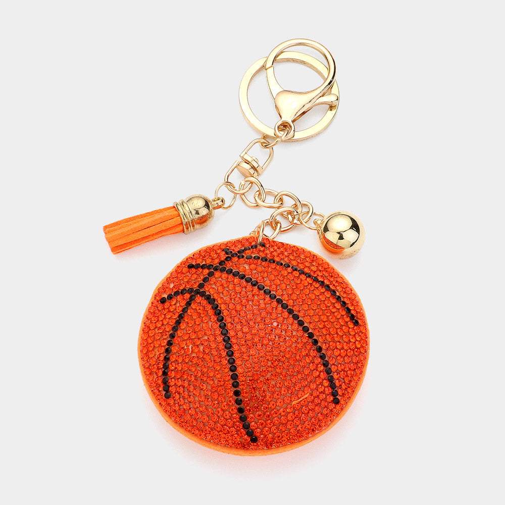 Bling Basketball Keychain - Madeline Love - Flyclothing LLC