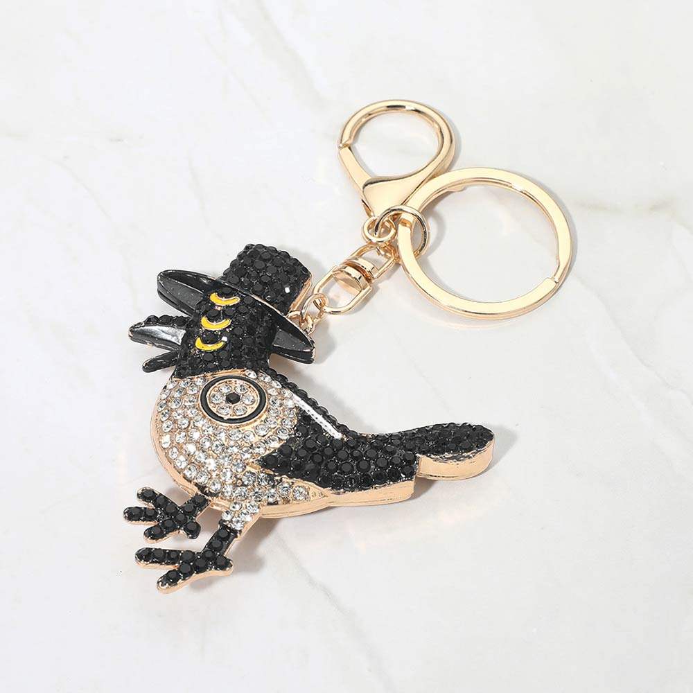 Bling Studded Kpop Demon Hunters Sussie Keychain Bag Charm - Madeline Love - Flyclothing LLC