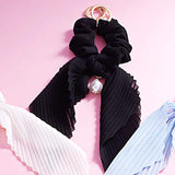 Pearl Pointed Stretch Ribbon Keychain / Bracelet / Scrunchie Hairband - Madeline Love - Flyclothing LLC