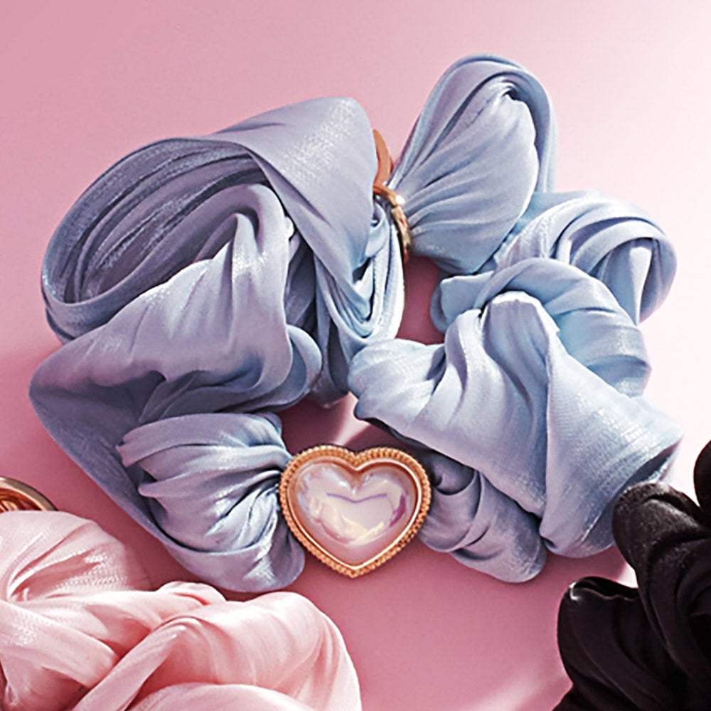 Heart Pearl Pointed Stretch Keychain / Bracelet / Scrunchie Hairband - Madeline Love - Flyclothing LLC