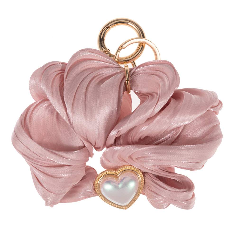 Heart Pearl Pointed Stretch Keychain / Bracelet / Scrunchie Hairband - Madeline Love - Flyclothing LLC