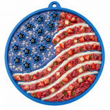 USA-K9 Stars and Stripes Design eMat - Enrichment Lick Mat For Dogs and Cats - with Suction Cups | USA Made - SodaPup/True Dogs, LLC - Flyclothing LLC