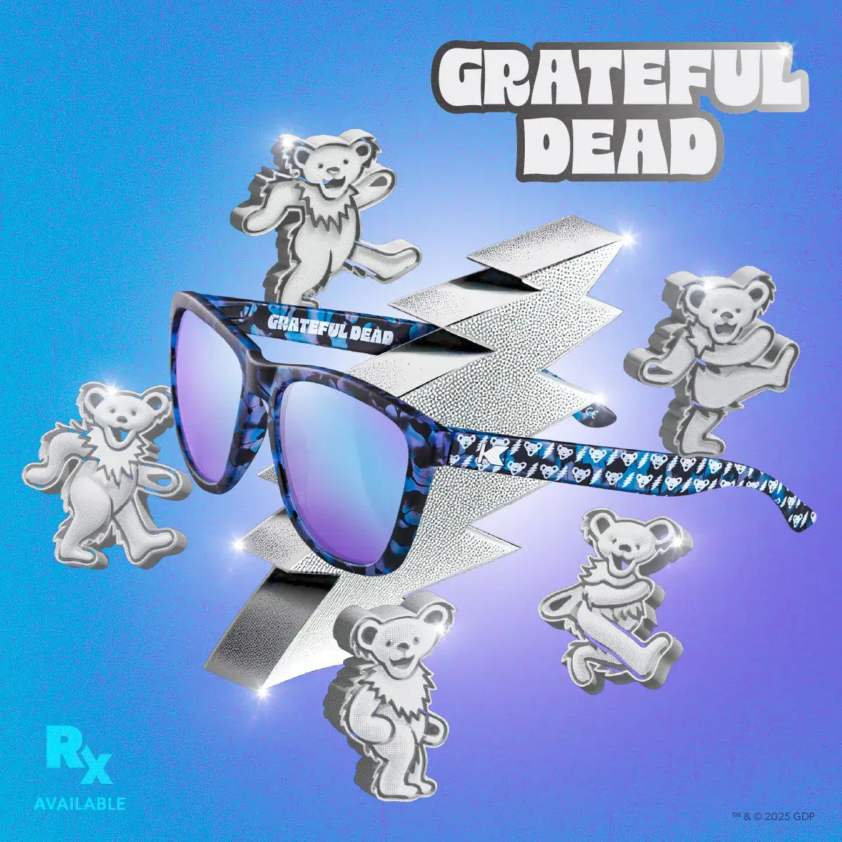 Grateful Dead Bolt Bears Premiums - Knockaround - Flyclothing LLC