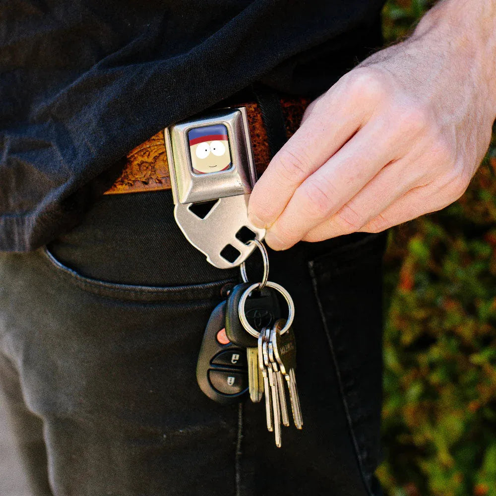 Keyholder - South Park Stan Marsh Face Close-Up Blue - Buckle-Down - Flyclothing LLC