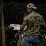 Known To Be A Handful. But My Weiner Ain't Men's T-Shirt - DIRTY COWBOY USA - Flyclothing LLC