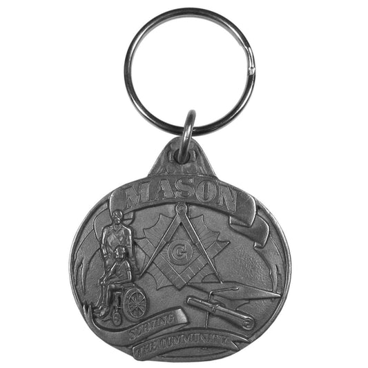 Mason Antiqued Key Chain - Siskiyou Originals - Flyclothing LLC