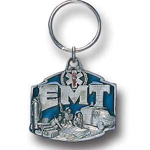 EMT Metal Key Chain with Enameled Details - Siskiyou Originals - Flyclothing LLC