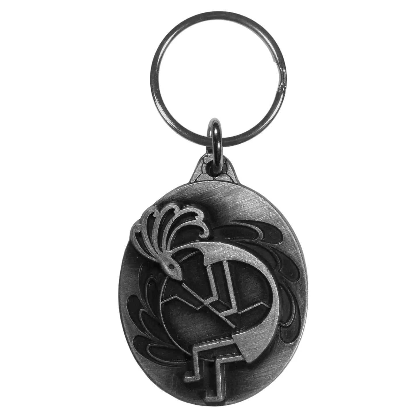 Kokopelli Antiqued Key Chain - Siskiyou Originals - Flyclothing LLC