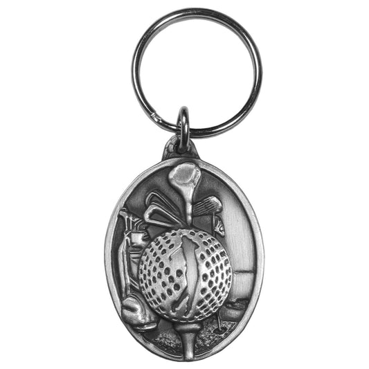Golf Antiqued Keyring - Siskiyou Originals - Flyclothing LLC