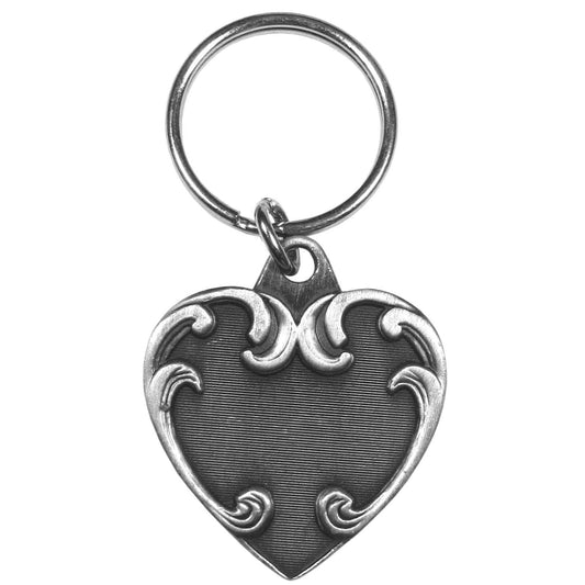 Heart Antiqued Keyring - Siskiyou Originals - Flyclothing LLC