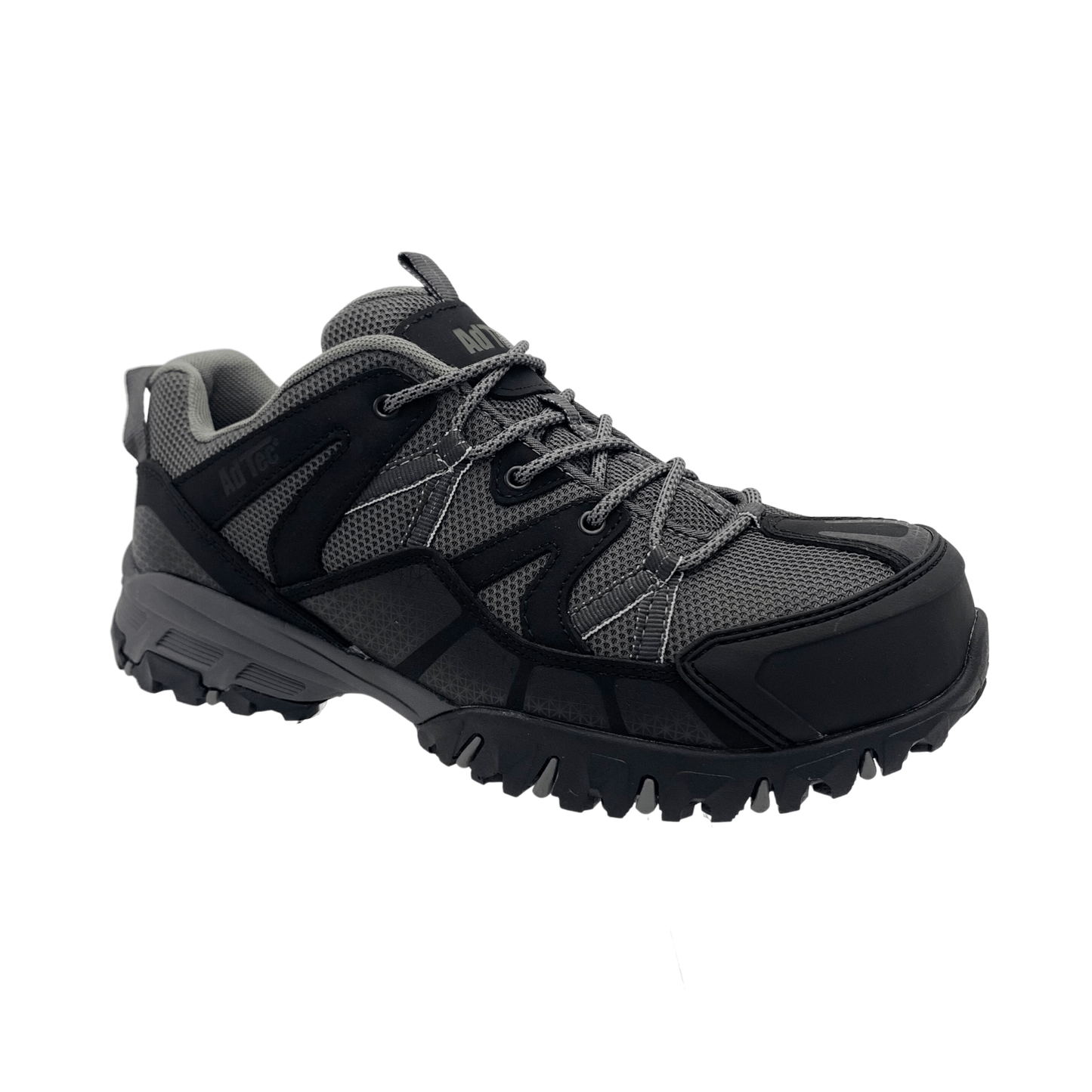 AdTec Black/Grey Men 4" Work hiker Cap toe - AdTec - Flyclothing LLC