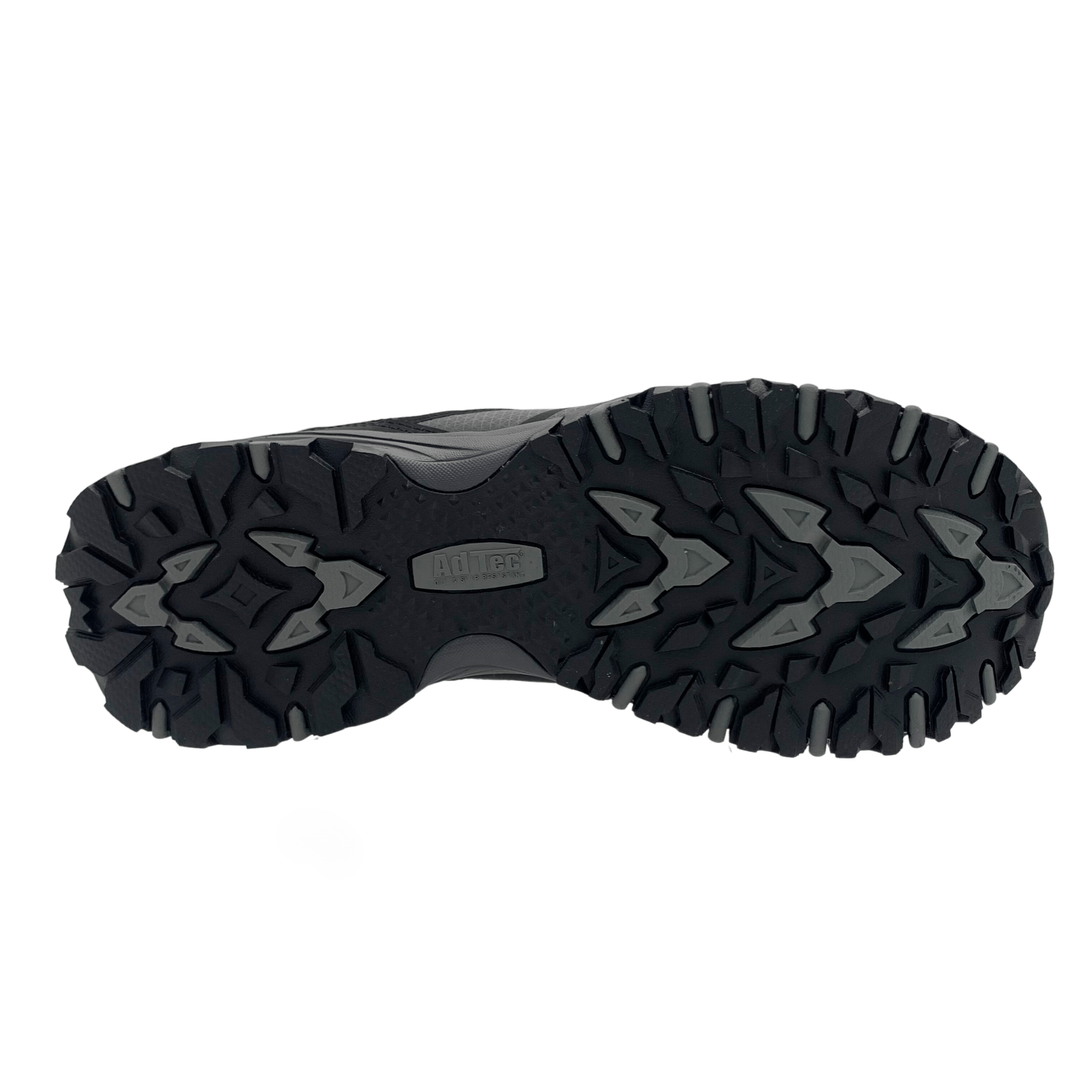 AdTec Black/Grey Men 4" Work hiker Cap toe - AdTec