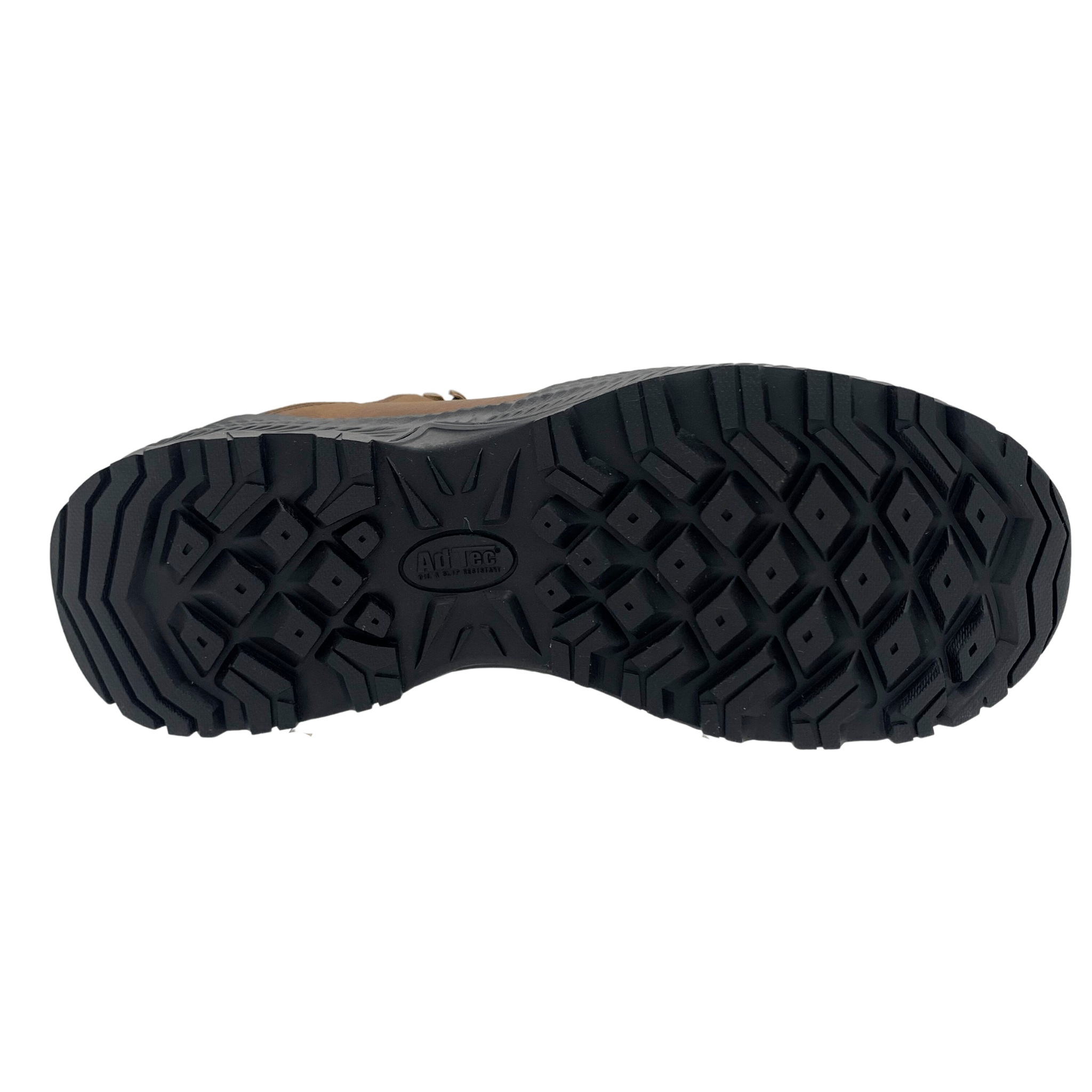 AdTec Men 6" Work Hiker waterproof Tumble Leather Brown - AdTec
