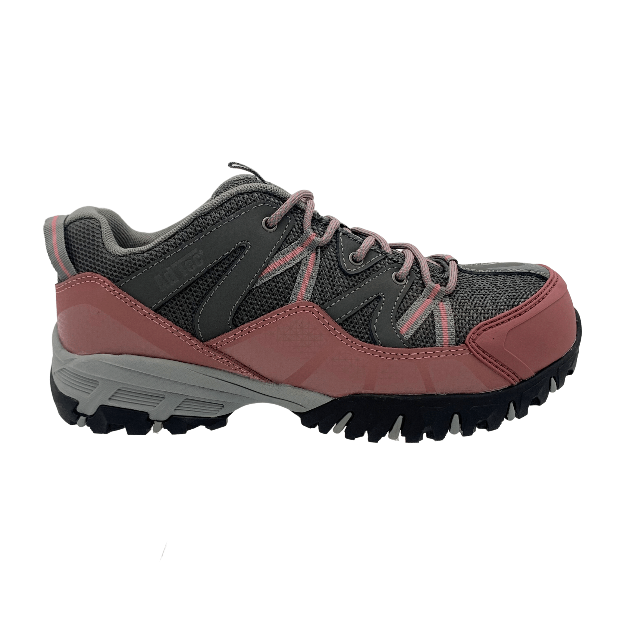AdTec Black/Pink Women's 4" Work Hiker Cap Toe - AdTec - Flyclothing LLC