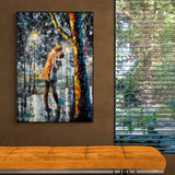 Canvas Print: "Kaleidoscope Kiss" - Tailored Canvases - Flyclothing LLC