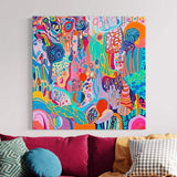 Canvas Print: "Kaleidoscopic Voyage" - Tailored Canvases - Flyclothing LLC
