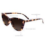 Kara - Tortoise Cat Eye Sunglasses - TopFoxx - Flyclothing LLC
