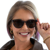 Kara - Tortoise Cat Eye Sunglasses - TopFoxx - Flyclothing LLC