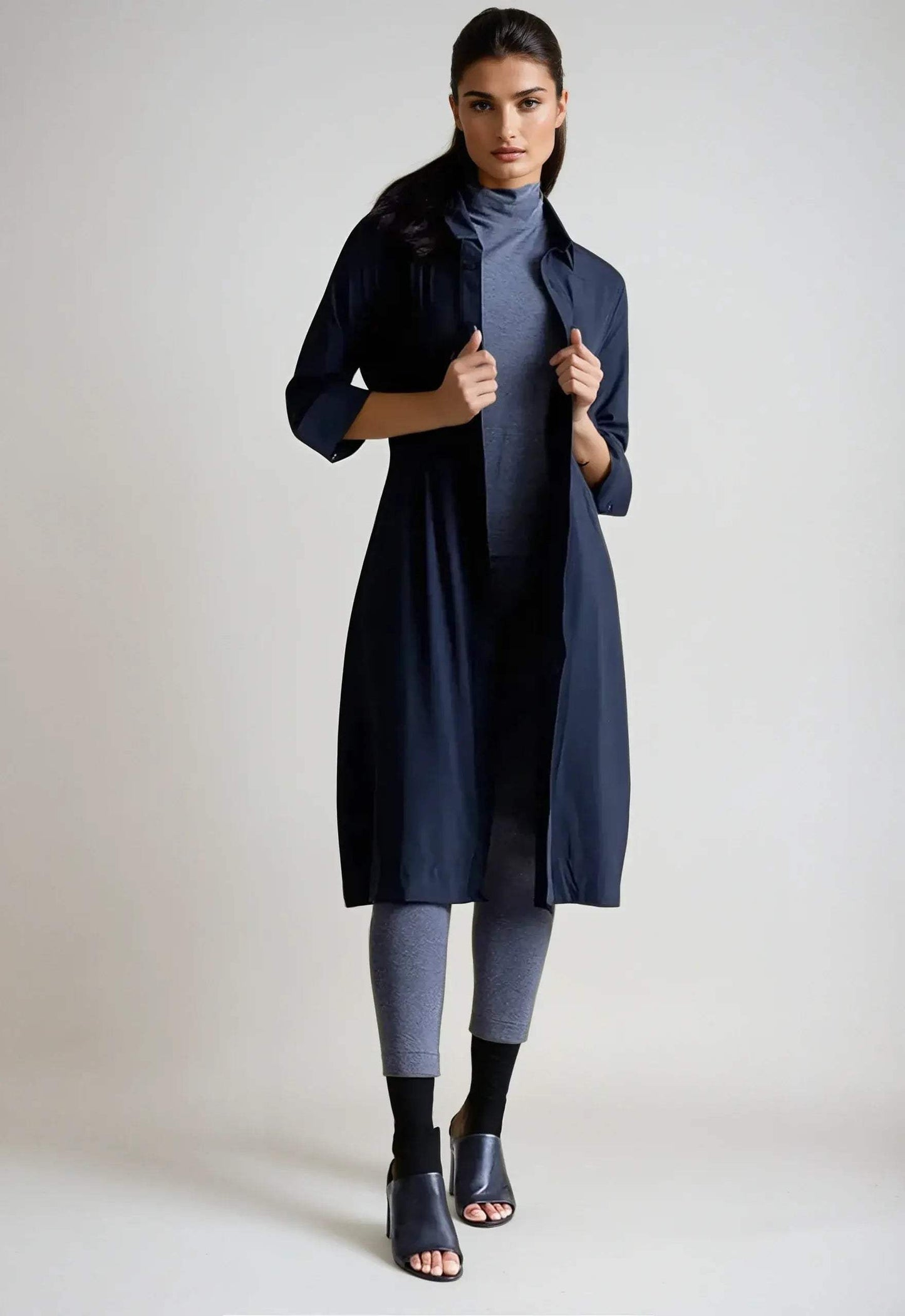 Kathleen Shirt Dress - Buki - Flyclothing LLC