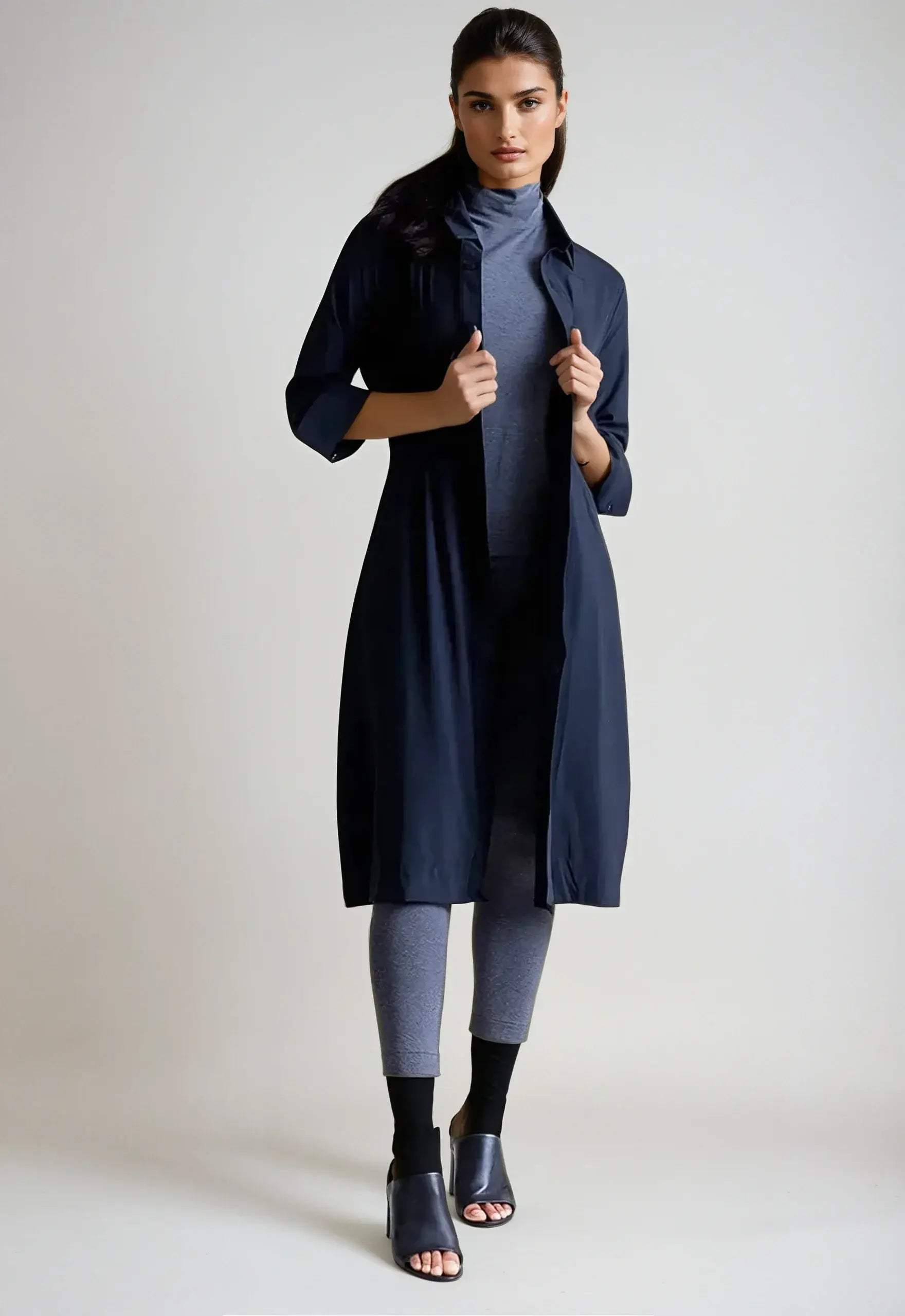 Kathleen Shirt Dress - Buki - Flyclothing LLC
