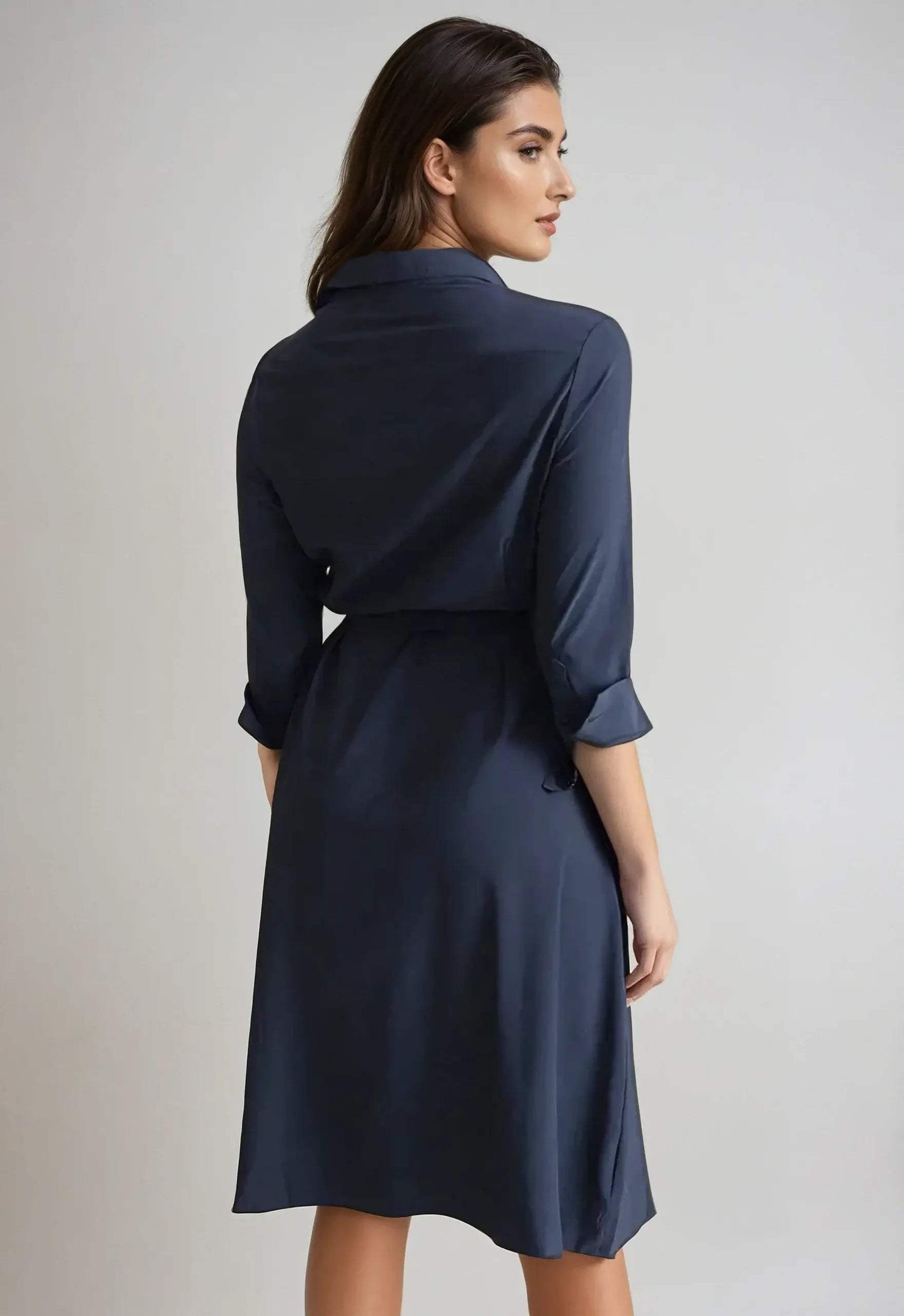 Kathleen Shirt Dress - Buki - Flyclothing LLC