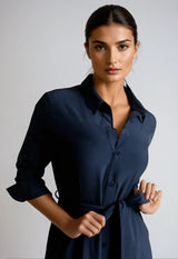 Kathleen Shirt Dress - Buki - Flyclothing LLC