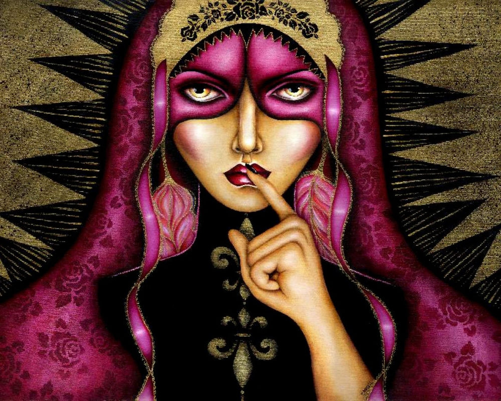 Black Market Art Company Keeper of Secrets Print