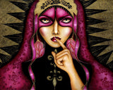 Black Market Art Company Keeper of Secrets Print