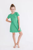 Kelly Green T-Shirt Dress - Mila & Rose ®
