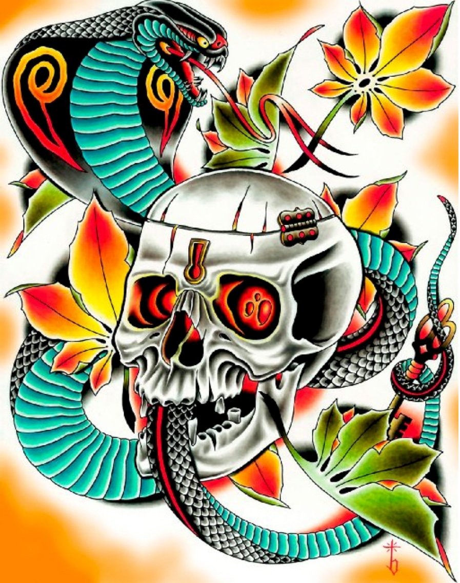 Black Market Art Company Key Master Print