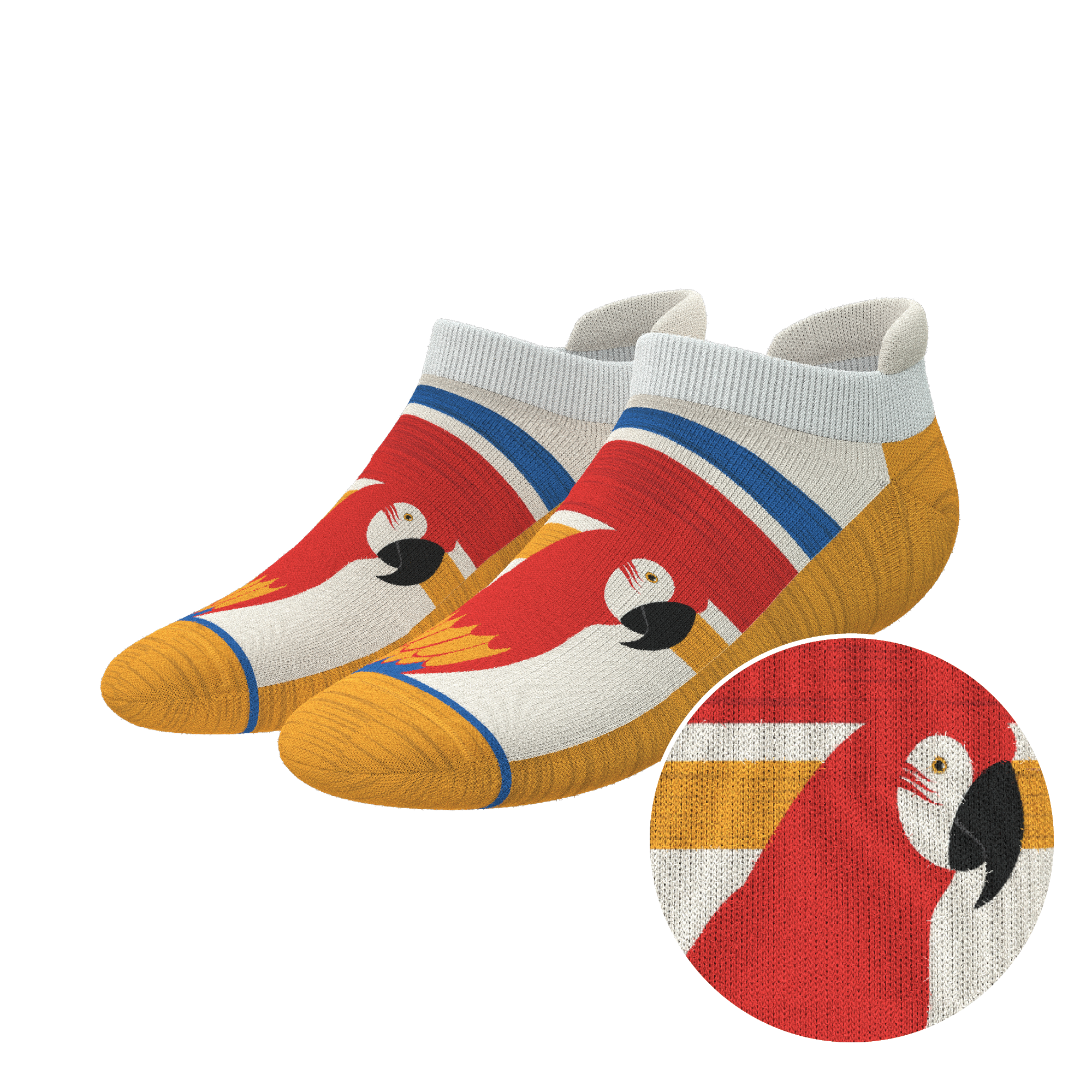 The Key West | Shinesty x Margaritaville® Heel Hammock™ Ankle Socks