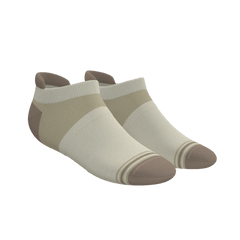 The Khaki | Tan Color Block Heel Hammock™ Ankle Socks - Shinesty