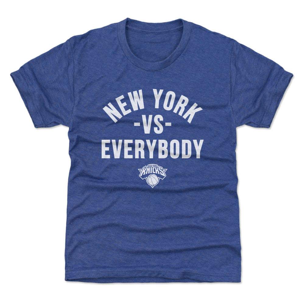 New York Knicks Vs. Everybody WHT - 500 LEVEL - Flyclothing LLC