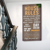 Patio Rules Sign - Tailored Canvases - Flyclothing LLC