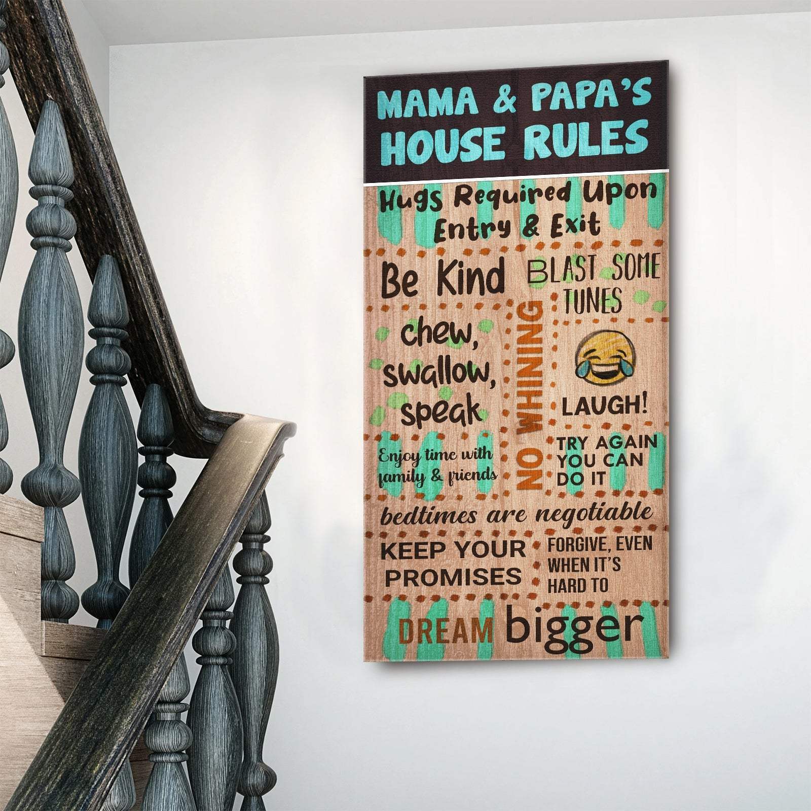 Patio Rules Sign - Tailored Canvases - Flyclothing LLC