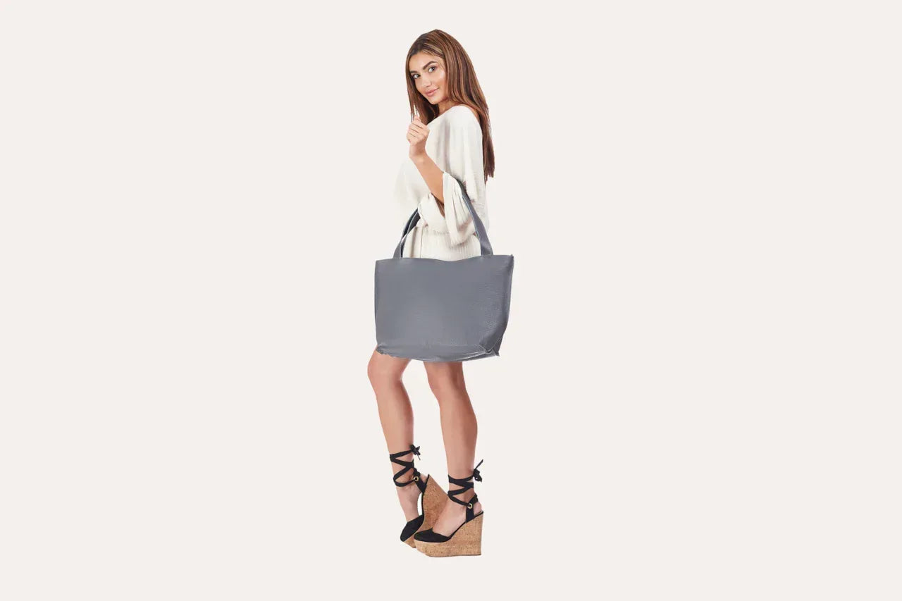 On The Go Tote - Kiko Leather - Flyclothing LLC