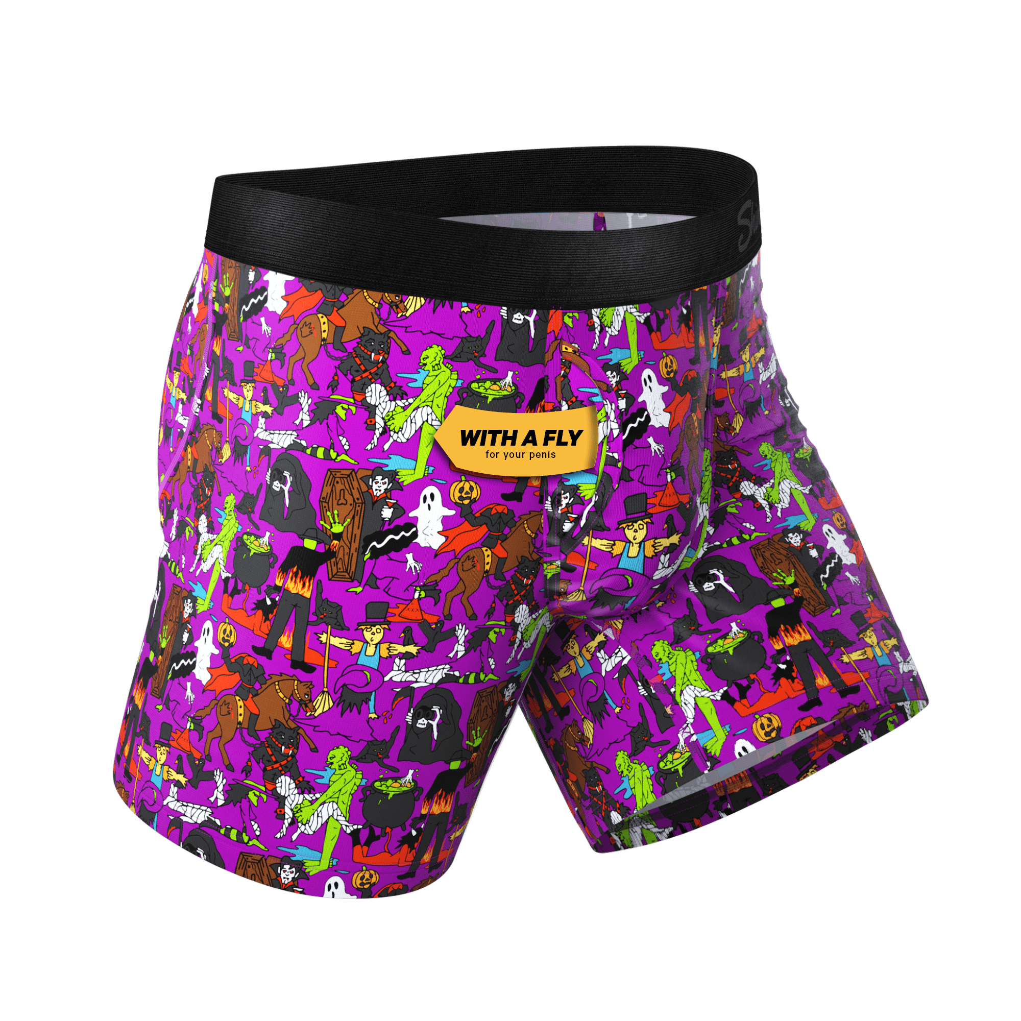 The King Sized | Ball Hammock® Pouch Boxer Briefs with Fly 3 Pack - Shinesty