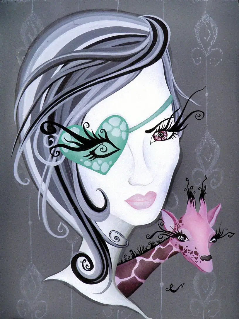 Black Market Art Company Kirahvi Print - Black Market Art Company - Flyclothing LLC