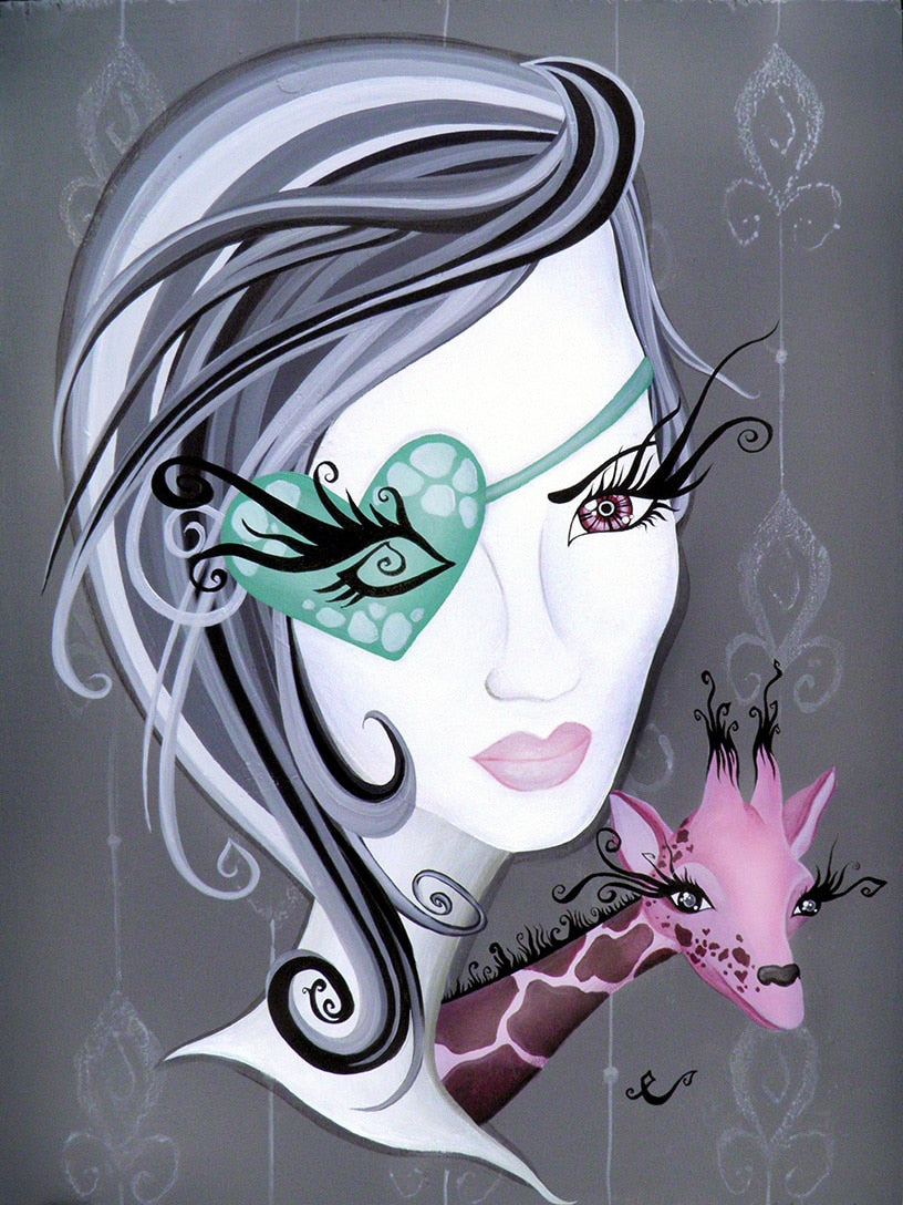 Black Market Art Company Kirahvi Print