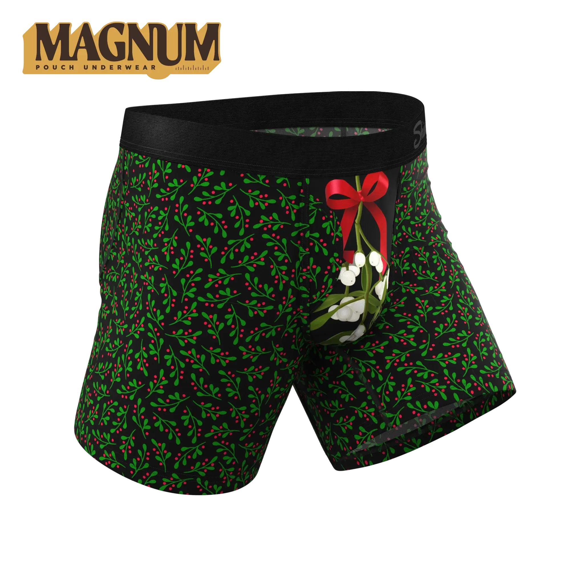 The Kiss Me There | Mistletoe Ball Hammock® Magnum Big Pouch Underwear - Shinesty - Flyclothing LLC