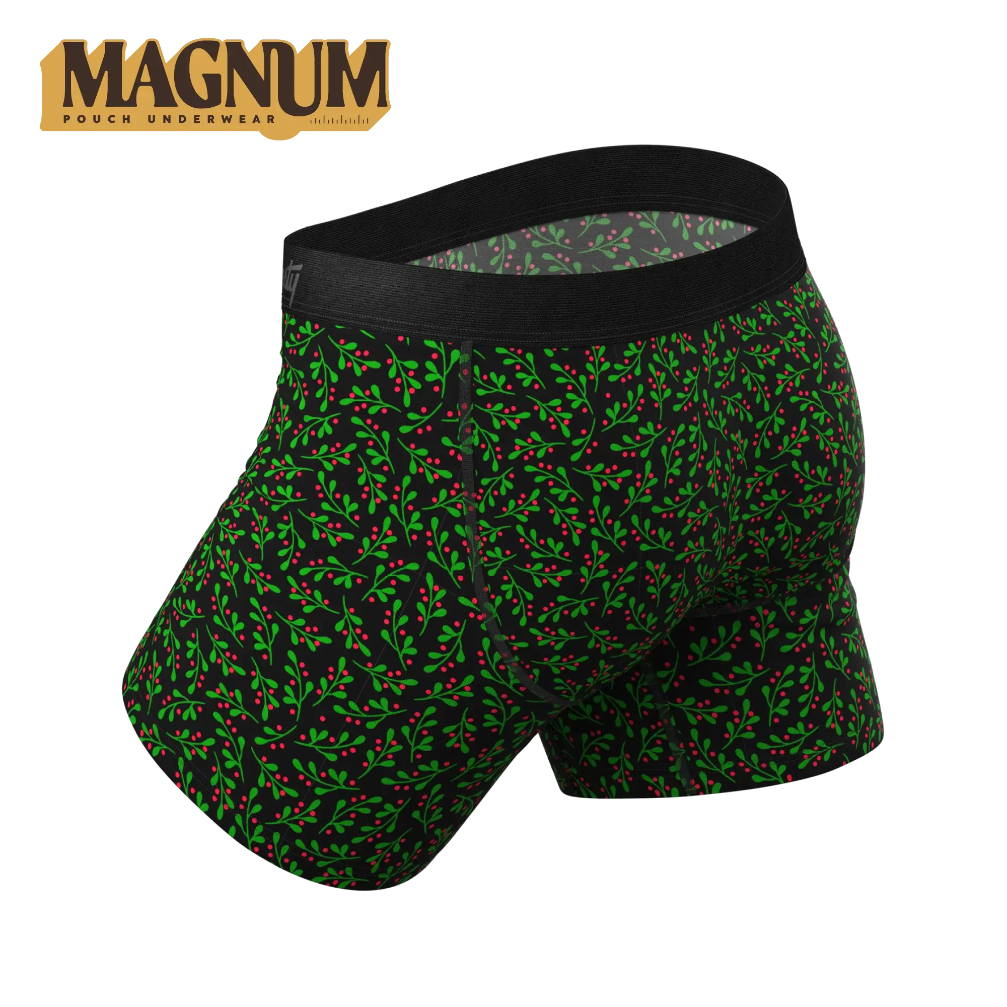 The Kiss Me There | Mistletoe Ball Hammock® Magnum Big Pouch Underwear - Shinesty - Flyclothing LLC