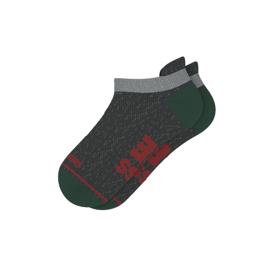 The Kiss Me There | Mistletoe Heel Hammock™ Ankle Socks - Shinesty