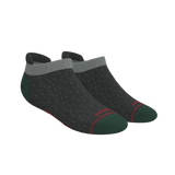 The Kiss Me There | Mistletoe Heel Hammock™ Ankle Socks