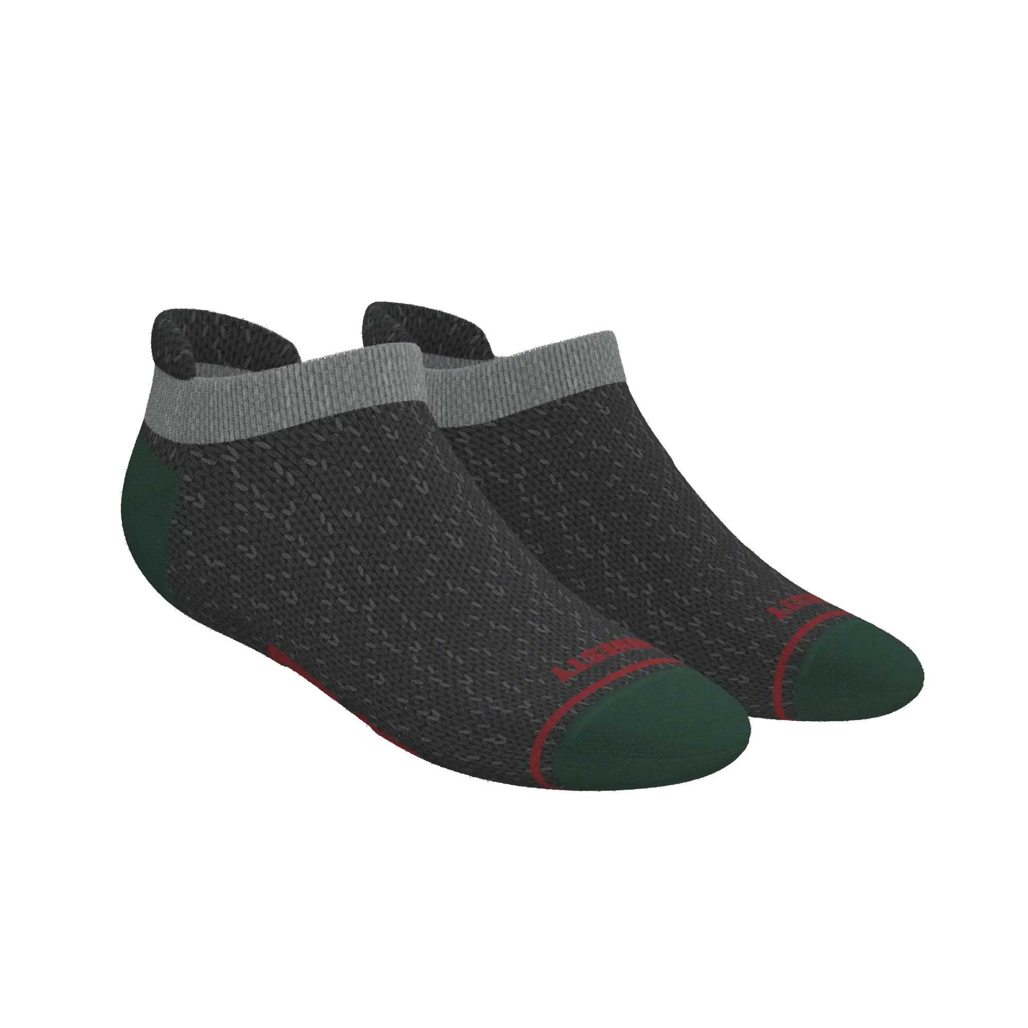 The Kiss Me There | Mistletoe Heel Hammock™ Ankle Socks