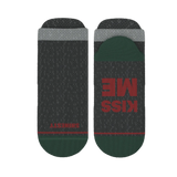 The Kiss Me There | Mistletoe Heel Hammock™ Ankle Socks