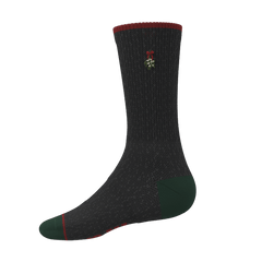 The Kiss Me There | Mistletoe Heel Hammock™ Crew Socks - Shinesty