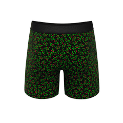 The Kiss Me There | Mistletoe Ball Hammock® Pouch Underwear With Fly - Shinesty