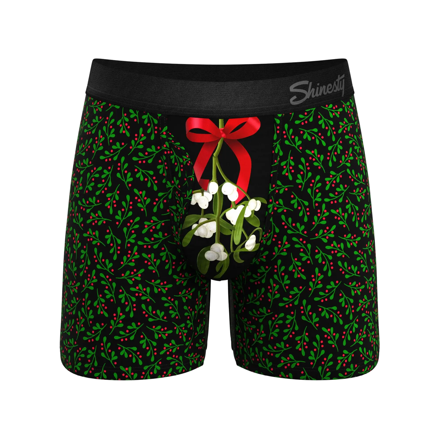 The Kiss Me There | Mistletoe Ball Hammock® Magnum Big Pouch Underwear - Shinesty - Flyclothing LLC